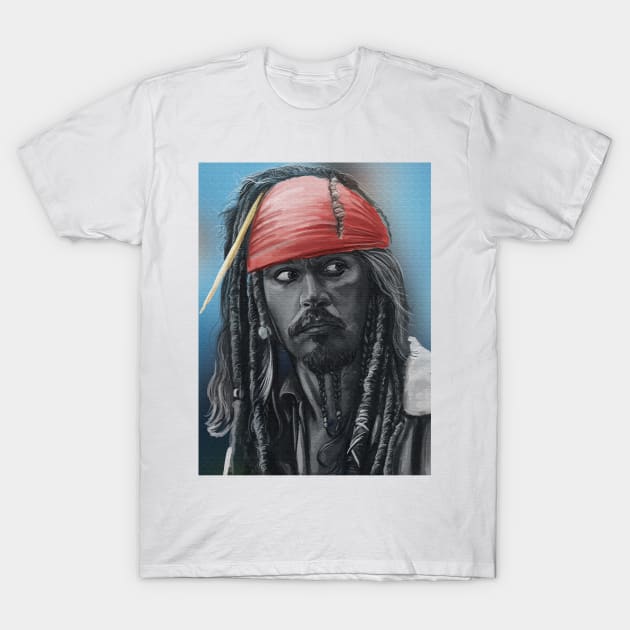 jack sparrow T-Shirt by ozencmelih